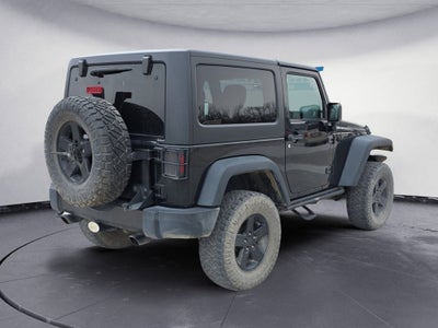 2016 Jeep Wrangler Black Bear
