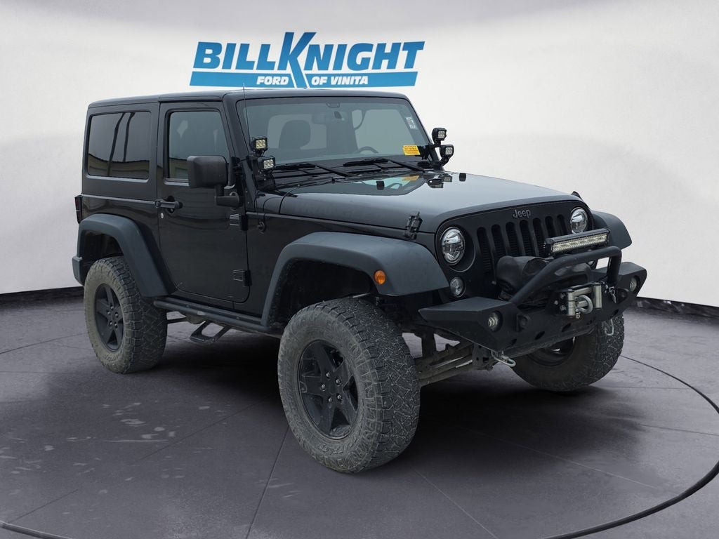 2016 Jeep Wrangler Black Bear