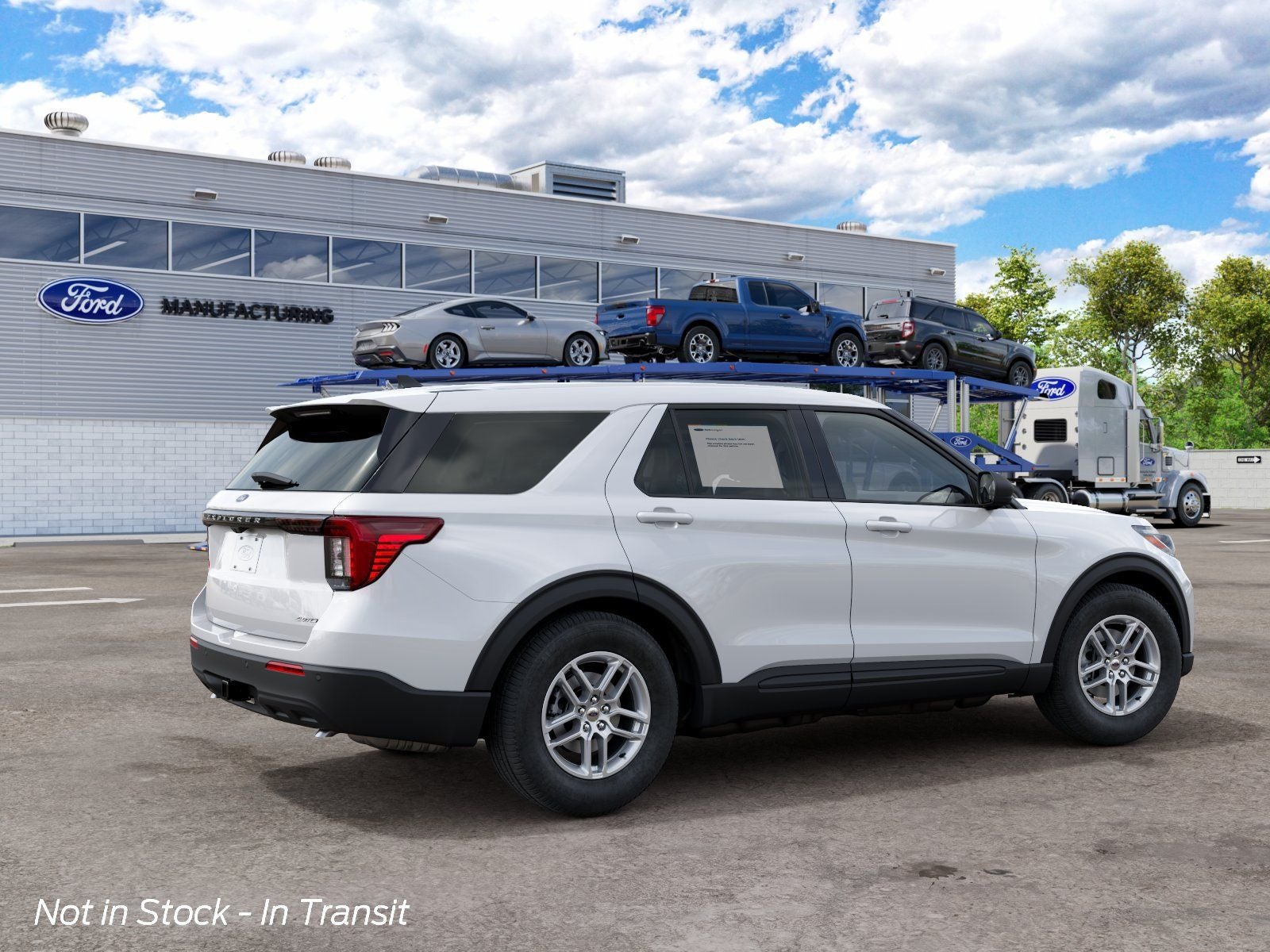 2027 Ford Explorer Active Fleet